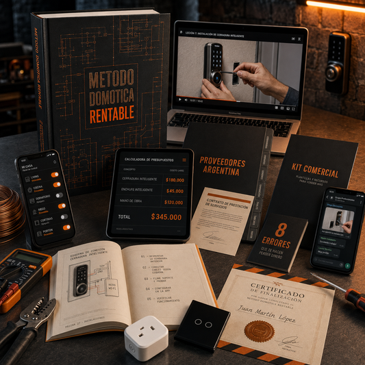 Metodo Domotica Rentable: Aprende domotica paso a paso